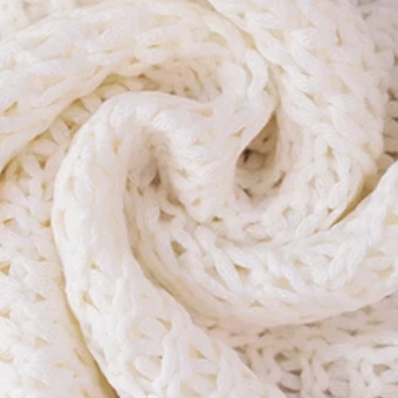 Pure Cotton Beach Boho Knit Babe Maxi Dress Coverup In Oat - Picture 4 of 6